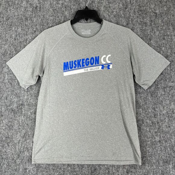 Cross Country Shirt Mens L Under Armour Running‎ Track Casual Short-sleeve Tee - Picture 1 of 11
